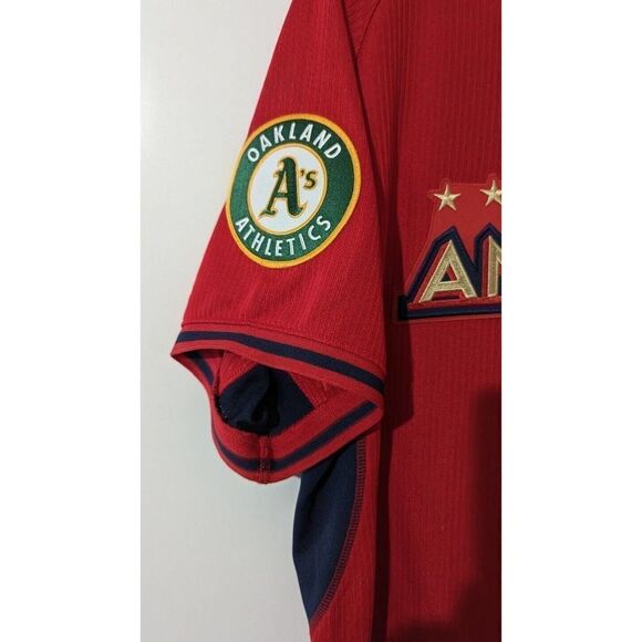 Autographed American League 2014 MLB Yoenis Cespedes All Star Majestic Jersey 46 - Picture 12 of 15